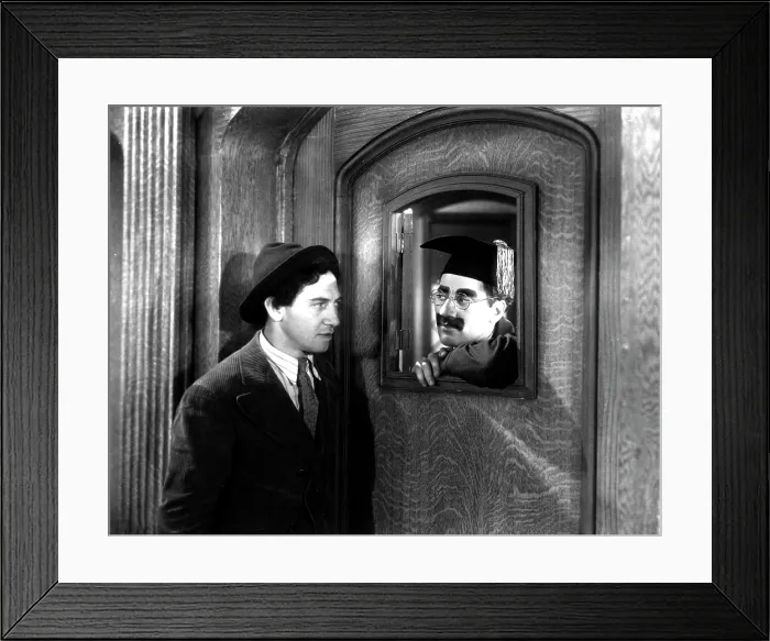 Framed Print : HORSE FEATHERS, Chico Marx, Groucho Marx, 1932