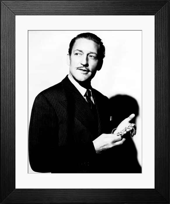 Framed Print : THE LONE WOLF MEETS A LADY, Warren William, 1940