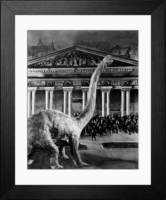 Framed Print : THE LOST WORLD, 1925
