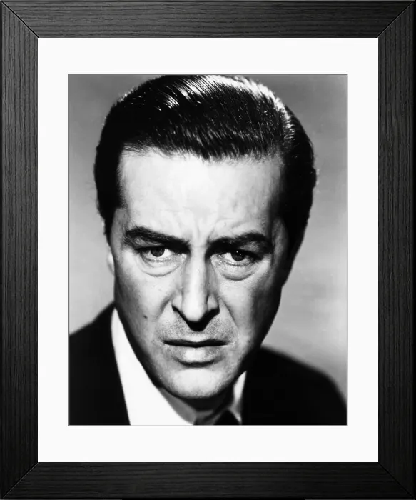 Framed Print : THE LOST WEEKEND, Ray Milland, 1945