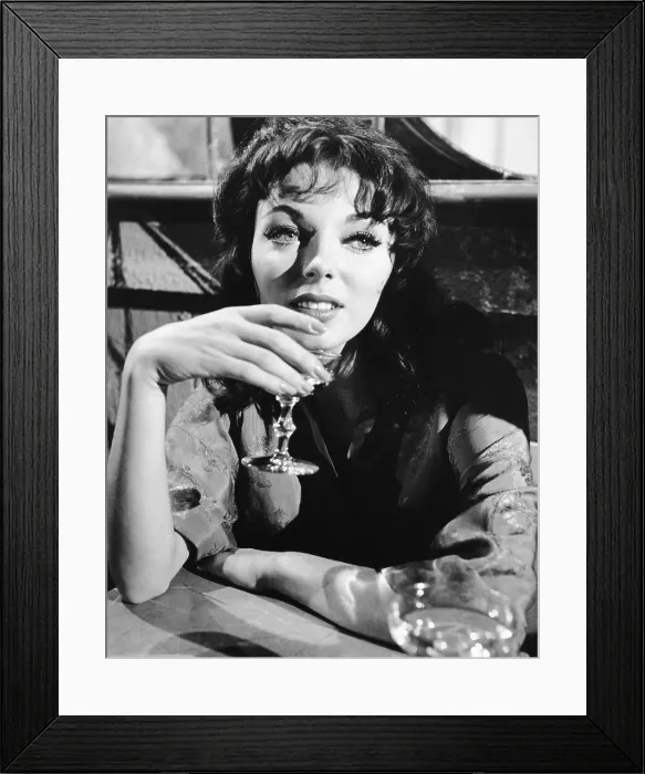 Framed Print : SEVEN THIEVES, Joan Collins, 1960, 20th Century Fox, TM & Copyright / Courtesy: Everett Collection