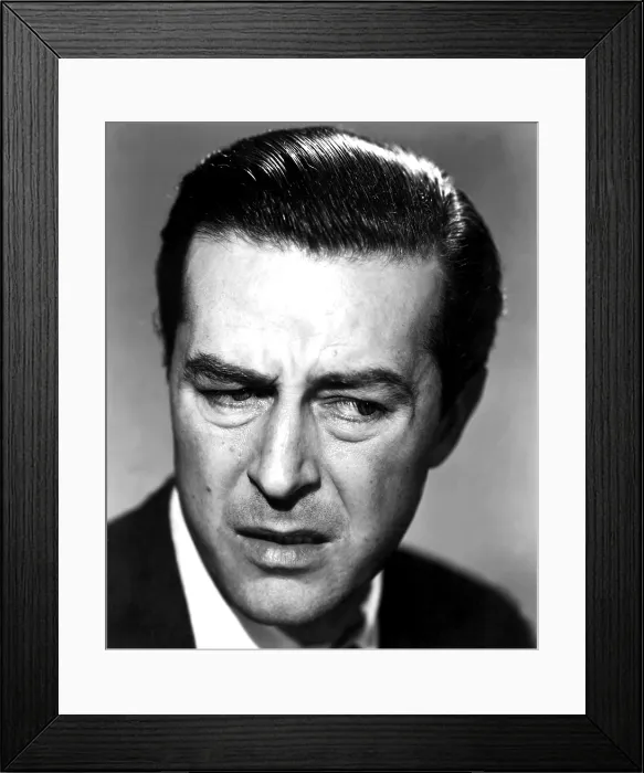 Framed Print : THE LOST WEEKEND, Ray Milland, 1945 Framed Print : THE LOST WEEKEND, Ray Milland, 1945