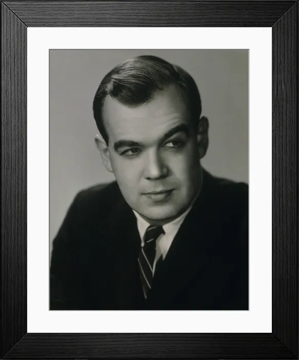 Framed Print : Charles Kuralt (1934-1997), spend most of his career with CBS Television, first with his ON THE ROAD reports and later as the host of CBS NEWS SUNDAY MORNING. 1965