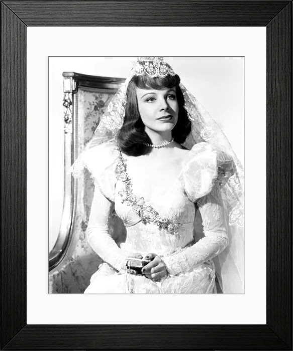 Framed Print : A SCANDAL IN PARIS, Signe Hasso, 1946 Framed Print : A SCANDAL IN PARIS, Signe Hasso, 1946