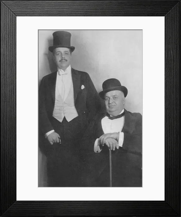 Framed Print : Sergei Pavlovich Diaghilev (1872-1929), Russian ballet impresario and his manager, Alfred Salisburg Framed Print : Sergei Pavlovich Diaghilev (1872-1929), Russian ballet impresario and his manager, Alfred Salisburg