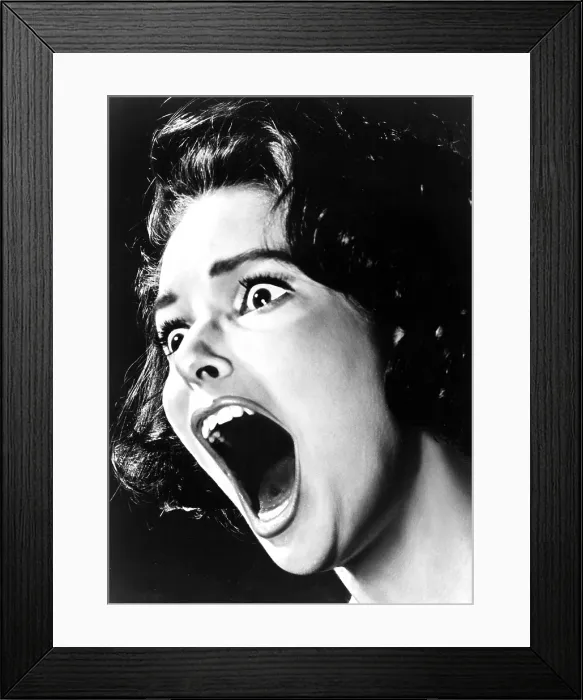 Framed Print : SCREAM OF FEAR, (aka TASTE OF FEAR), Susan Strasberg, 1961