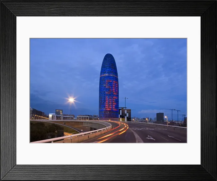 Framed Print : NOUVEL, Jean (1945). Agbar Tower. 2001-2005. SPAIN. Barcelona. AISA / Everett Collection - Image has fine art copyright Framed Print : NOUVEL, Jean (1945). Agbar Tower. 2001-2005. SPAIN. Barcelona. AISA / Everett Collection - Image has fine art copyright