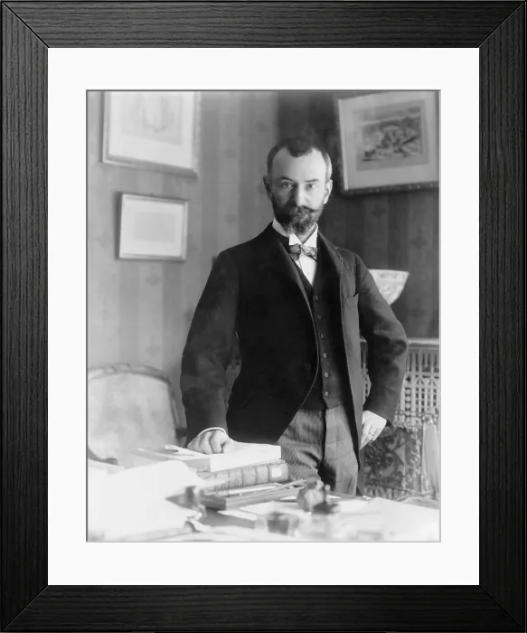 Framed Print : Jean Jules Jusserand (1855-1932), a French author and diplomat who won the 1916 Pulitzer Prize for his history, WITH AMERICANS OF PAST AND PRESENT DAYS Framed Print : Jean Jules Jusserand (1855-1932), a French author and diplomat who won the 1916 Pulitzer Prize for his history, WITH AMERICANS OF PAST AND PRESENT DAYS