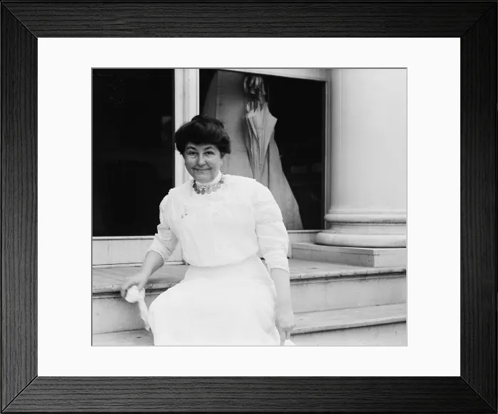 Framed Print : Mrs. Woodrow Wilson (Ellen Louise Axson, 1860-1914) Wilson's first wife, who died in 1914, during the second year of his presidency