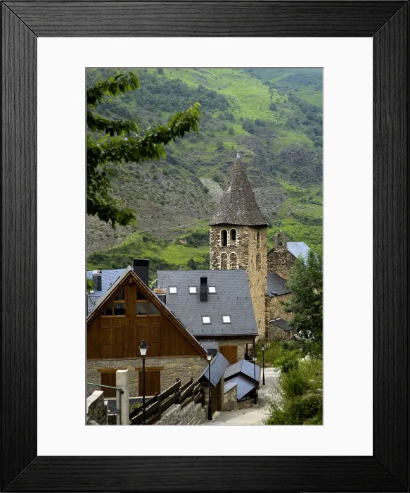 Framed Print : SPAIN. LLEIDA. Vall d'Aran. Escunhau. Church of Sant Pere (Saint Peter). Romanesque art. - Lucas Vallecillos / Iberfoto / Everett Collection (176396)**US SALES ONLY** Framed Print : SPAIN. LLEIDA. Vall d'Aran. Escunhau. Church of Sant Pere (Saint Peter). Romanesque art. - Lucas Vallecillos / Iberfoto / Everett Collection (176396)**US SALES ONLY**