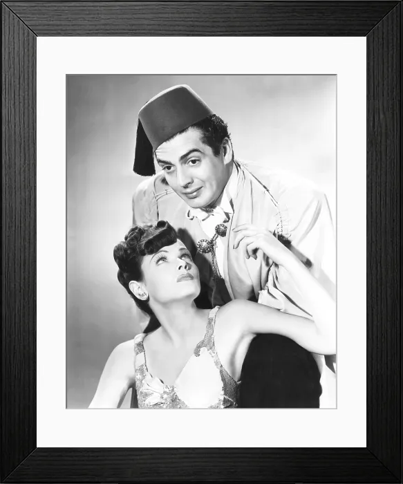Framed Print : THE SHANGHAI GESTURE, from left: Gene Tierney, Victor Mature, 1941