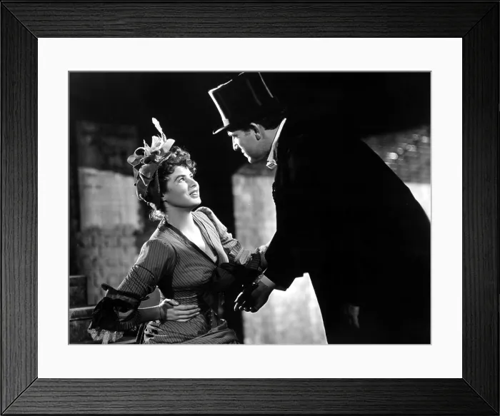 Framed Print : DR. JEKYLL AND MR. HYDE, Ingrid Bergman, Spencer Tracy, 1941