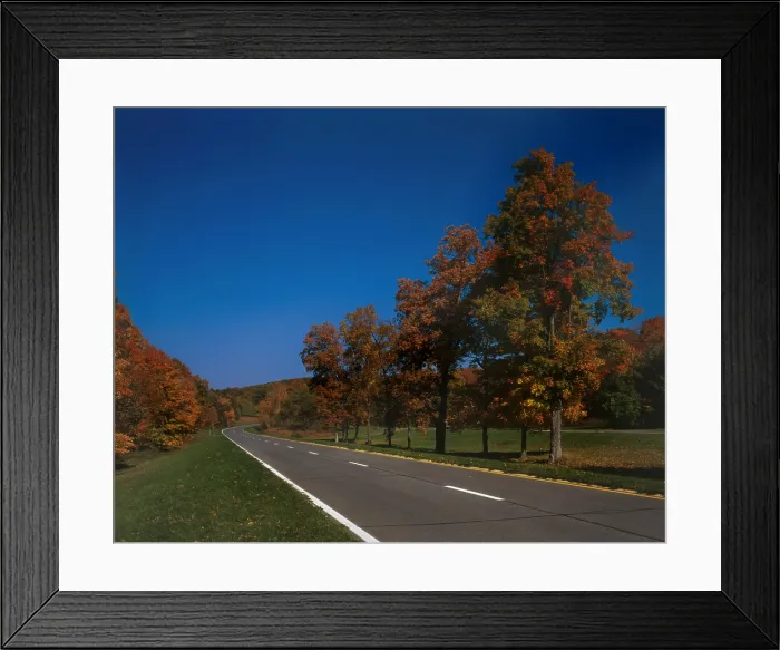 Framed Print : Taconic State Parkway, the highway represents an important development in the evolution of American transportation planning Framed Print : Taconic State Parkway, the highway represents an important development in the evolution of American transportation planning