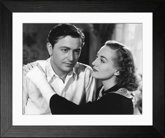 Framed Print : THE SHINING HOUR, from left, Robert Young, Joan Crawford, 1938