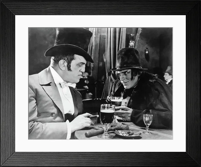Framed Print : DR. JEKYLL AND MR. HYDE, Louis Wolheim, John Barrymore, 1920
