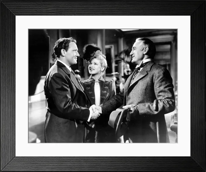 Framed Print : DR. JEKYLL AND MR. HYDE, Spencer Tracy, Lana Turner, Donald Crisp, 1941