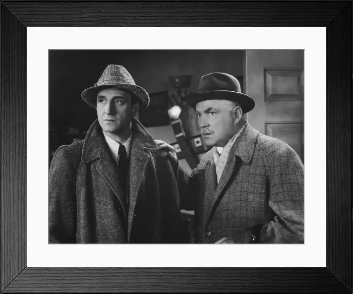 Framed Print : DRESSED TO KILL, from left: Basil Rathbone, Nigel Bruce, 1946 Framed Print : DRESSED TO KILL, from left: Basil Rathbone, Nigel Bruce, 1946
