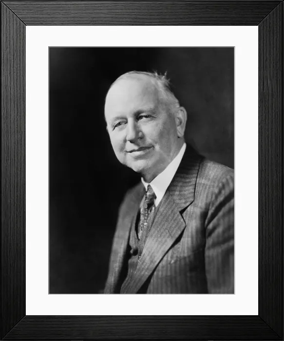 Framed Print : Warren A. Bechtel (1872-1933), founder of the Bechtel Corporation in 1931, when the engineering company was building the Hoover Dam Framed Print : Warren A. Bechtel (1872-1933), founder of the Bechtel Corporation in 1931, when the engineering company was building the Hoover Dam