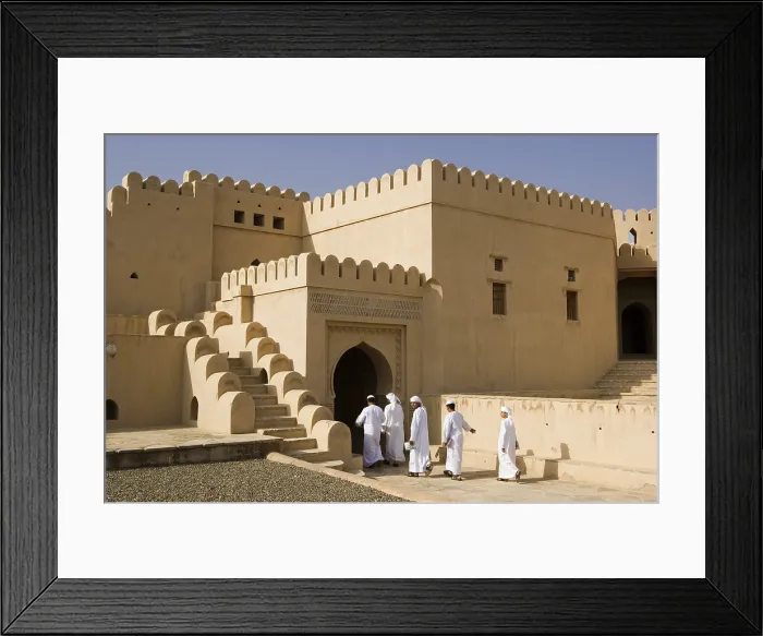 Framed Print : OMAN. Buramini. Al Khandaq Fort. Architecture. AISA / Everett Collection**US SALES ONLY**
