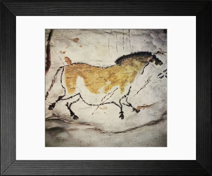 Framed Print : FRANCE. Montignac. The Cave of Lascaux. Horses. Upper Paleolithic. Magdalenian. Cave. AISA / Everett Collection**US SALES ONLY** Framed Print : FRANCE. Montignac. The Cave of Lascaux. Horses. Upper Paleolithic. Magdalenian. Cave. AISA / Everett Collection**US SALES ONLY**