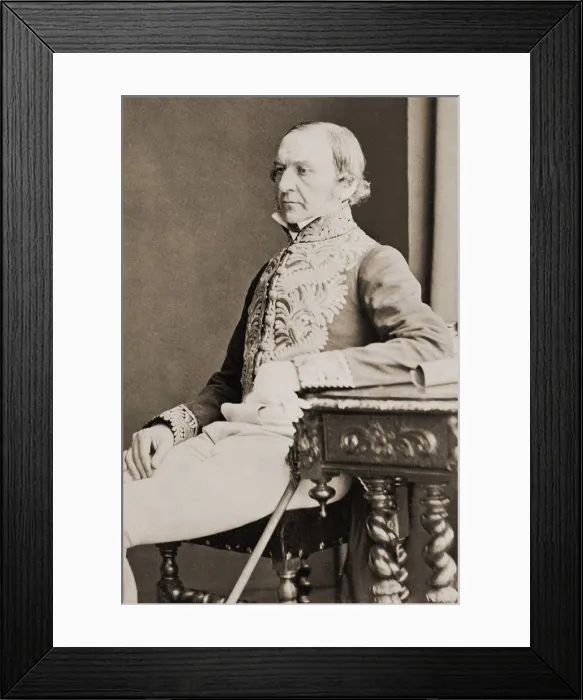 Framed Print : William Gladstone (1809-1898), Prime Minister of Great Britain. 1890