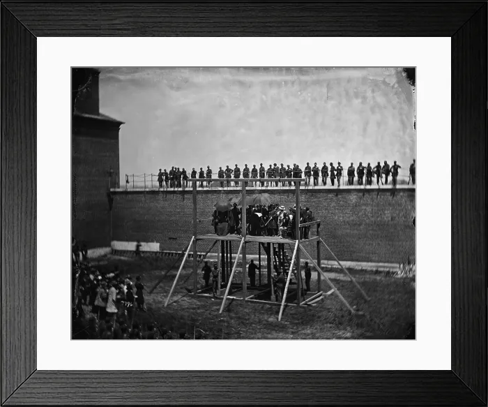 Framed Print : The assassination of President Abraham Lincoln, General John F