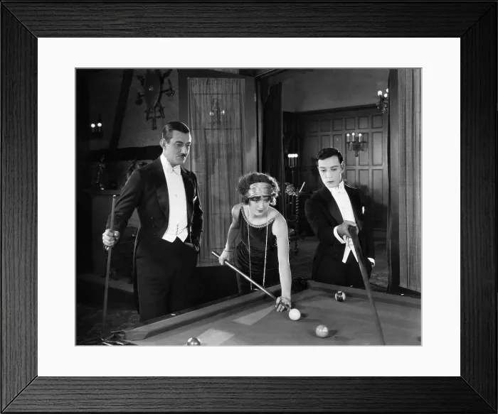 Framed Print : SHERLOCK JR. Ward Crane, Kathryn McGuire, Buster Keaton, 1924 Framed Print : SHERLOCK JR. Ward Crane, Kathryn McGuire, Buster Keaton, 1924