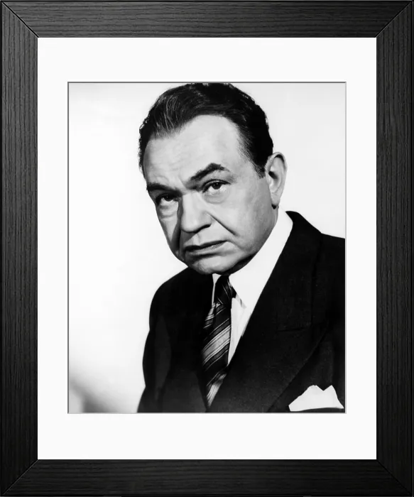 Framed Print : BLACK TUESDAY, Edward G. Robinson, 1954 Framed Print : BLACK TUESDAY, Edward G. Robinson, 1954