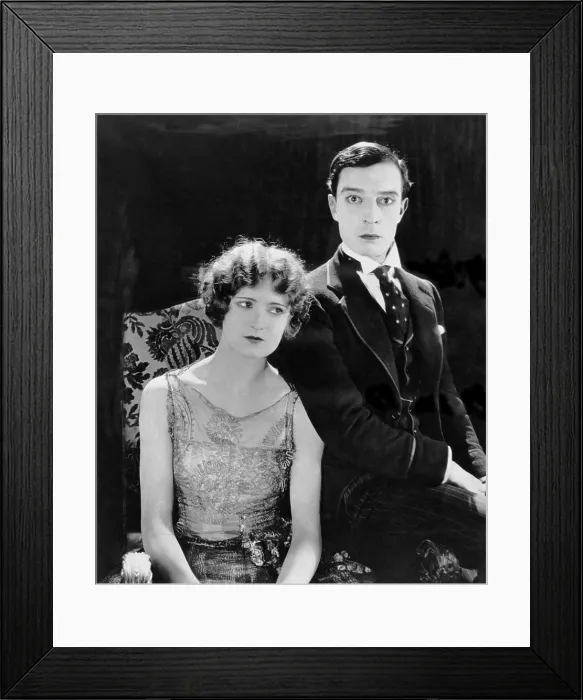 Framed Print : SHERLOCK JR. Kathryn McGuire, Buster Keaton, 1924