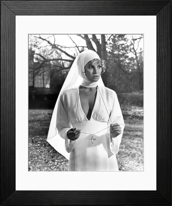 Framed Print : BLUEBEARD, Raquel Welch, 1972 Framed Print : BLUEBEARD, Raquel Welch, 1972