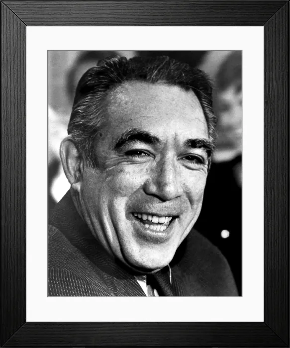 Framed Print : A DREAM OF KINGS, Anthony Quinn, 1969
