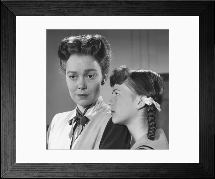 Framed Print : THE BLUE VEIL, from left: Jane Wyman, Natalie Wood, 1951 Framed Print : THE BLUE VEIL, from left: Jane Wyman, Natalie Wood, 1951