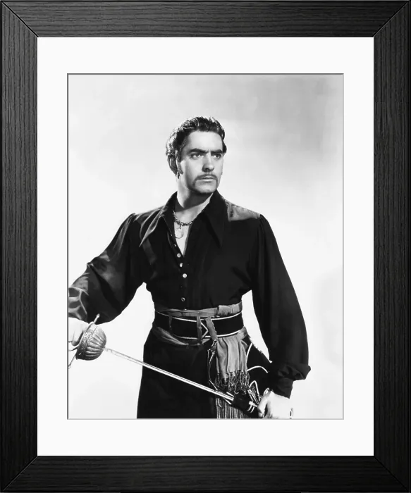 Framed Print : THE BLACK SWAN, Tyrone Power, 1942, TM & Copyright 20th Century Fox Film Corp. / courtesy Everett Collection
