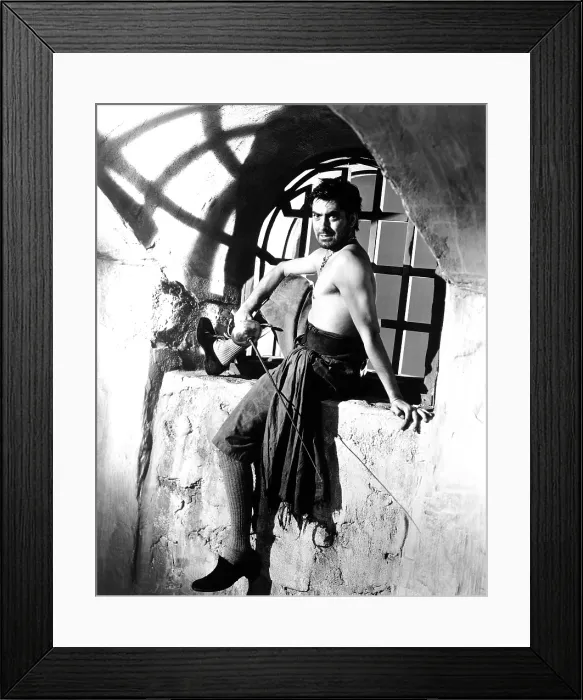 Framed Print : THE BLACK SWAN, Tyrone Power, 1942. TM & Copyright 20th Century Fox Film Corp. / courtesy Everett Collection