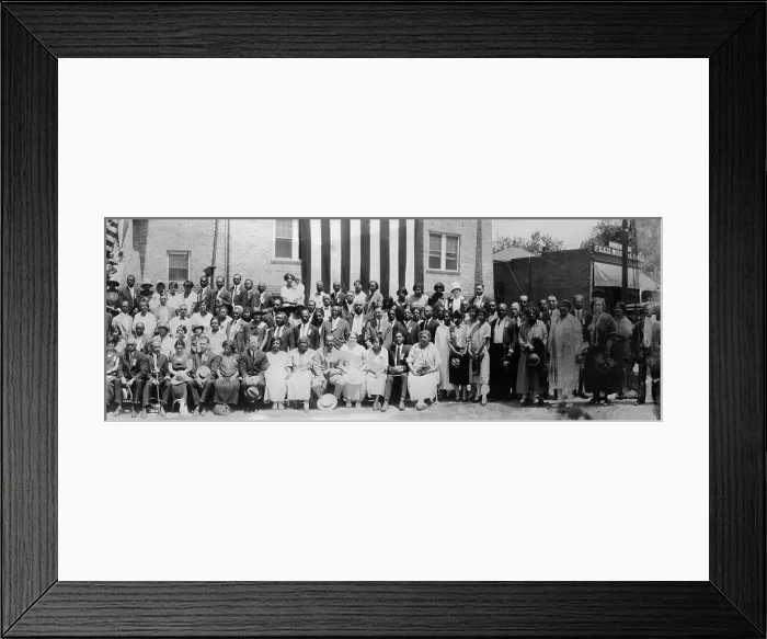 Framed Print : Convention of the National Association for the Advancement of Colored People, June 24-30, 1925, Denver, Colorado