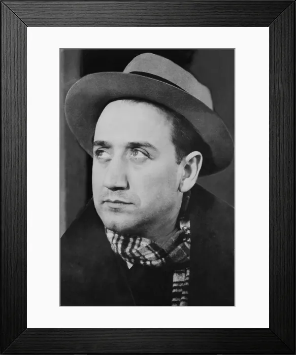 Framed Print : Ignazio Silone (1900-1978), Italian writer and politician wrote novels expressing his socialist world view