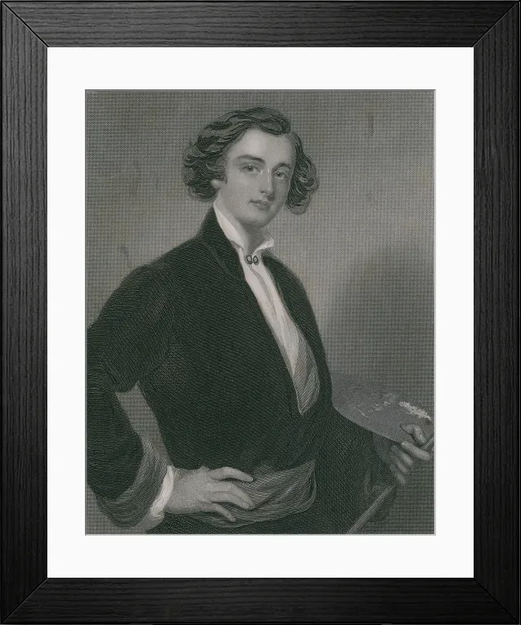 Framed Print : Rosa Bonheur (1822-1899), successful 19th century French women artist known for her realist paintings of animals. Ca. 1870