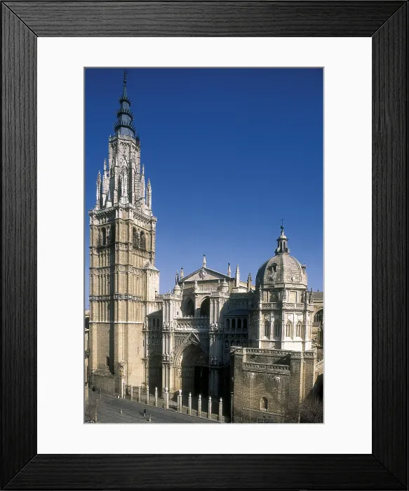 Framed Print : Cathedral of Toledo. 13th-15th c. SPAIN. Toledo. Gothic art. Architecture. AISA / Everett Collection (9099)**US SALES ONLY**