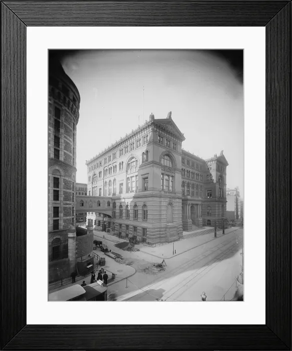 Framed Print : New York City, criminal courts building, photograph circa 1900s-1920s Framed Print : New York City, criminal courts building, photograph circa 1900s-1920s