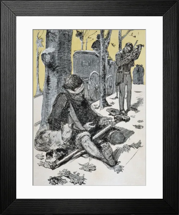 Framed Print : STARF.C. In the Castellana. 1902. Newspaper Illustration 'Nuevo Mundo'. AISA / Everett Collection (4557)**US SALES ONLY**