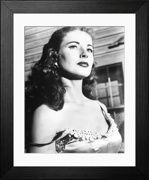 Framed Print : THE BKACK WHIP, Coleen Gray, 1956, TM & Copyright 20th Century Fox Film Corp. / courtesy Everett Collection Framed Print : THE BKACK WHIP, Coleen Gray, 1956, TM & Copyright 20th Century Fox Film Corp. / courtesy Everett Collection