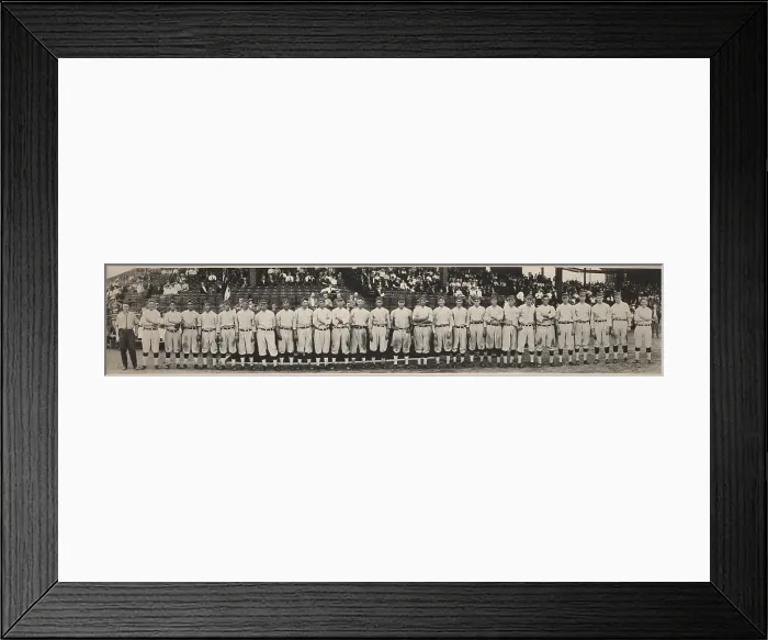 Framed Print : Washington baseball team, Schutz Group photographers, Washington DC, 1913