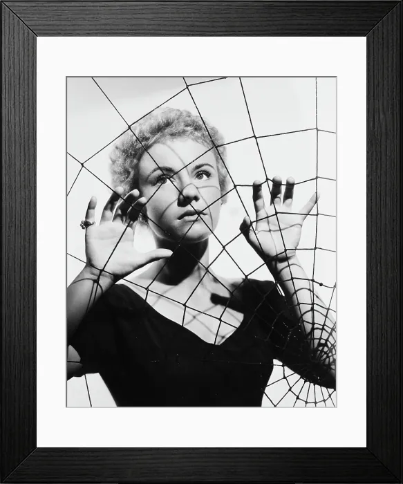 Framed Print : BLACK WIDOW, Peggy Ann Garner, 1954, TM & Copyright 20th Century Fox Film Corp. / courtesy Everett Collection
