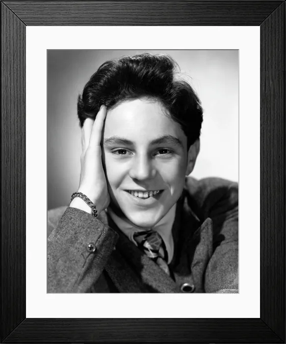 Framed Print : A BOY, A GIRL AND A BIKE, Anthony Newley, 1949 Framed Print : A BOY, A GIRL AND A BIKE, Anthony Newley, 1949