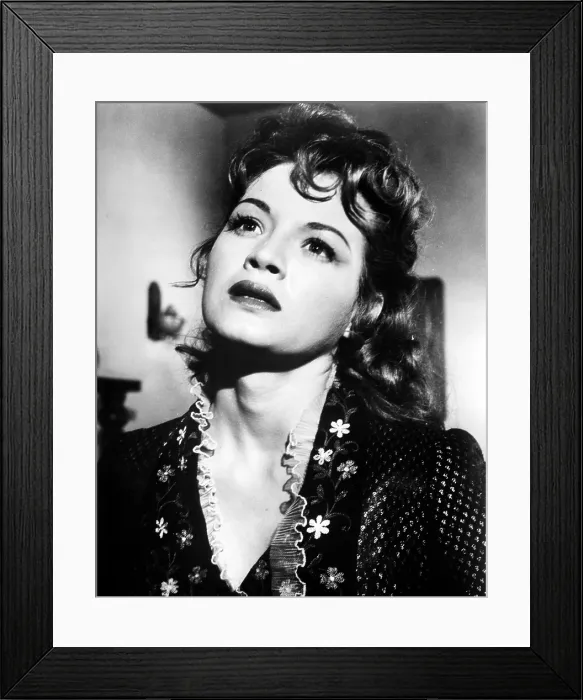 Framed Print : THE BLACK WHIP, Angie Dickinson, 1956, TM & Copyright 20th Century Fox Film Corp. / courtesy Everett Collection Framed Print : THE BLACK WHIP, Angie Dickinson, 1956, TM & Copyright 20th Century Fox Film Corp. / courtesy Everett Collection