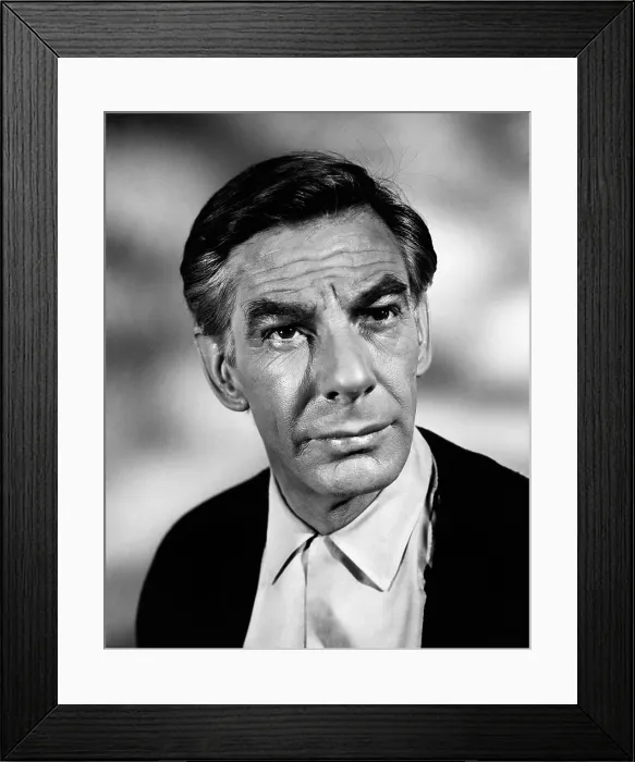 Framed Print : BLACK ZOO, Michael Gough, 1963