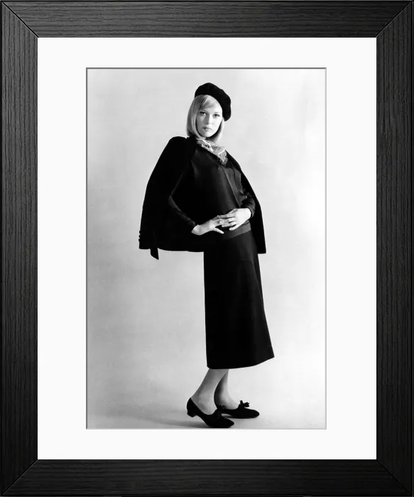 Framed Print : BONNIE AND CLYDE, Faye Dunaway, 1967