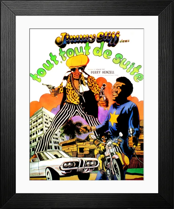 Framed Print : THE HARDER THEY COME, (aka TOUT, TOUT DE SUITE), 1972