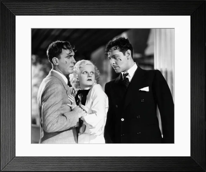 Framed Print : BOMBSHELL, Pat O'Brien, Jean Harlow, Ivan Lebedeff, 1933 Framed Print : BOMBSHELL, Pat O'Brien, Jean Harlow, Ivan Lebedeff, 1933
