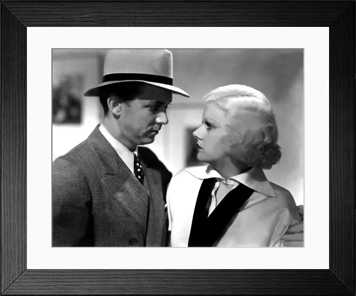 Framed Print : BOMBSHELL, Lee Tracy, Jean Harlow, 1933